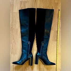 Vince Camuto Size 5.5 Over-the Knee Black Boots